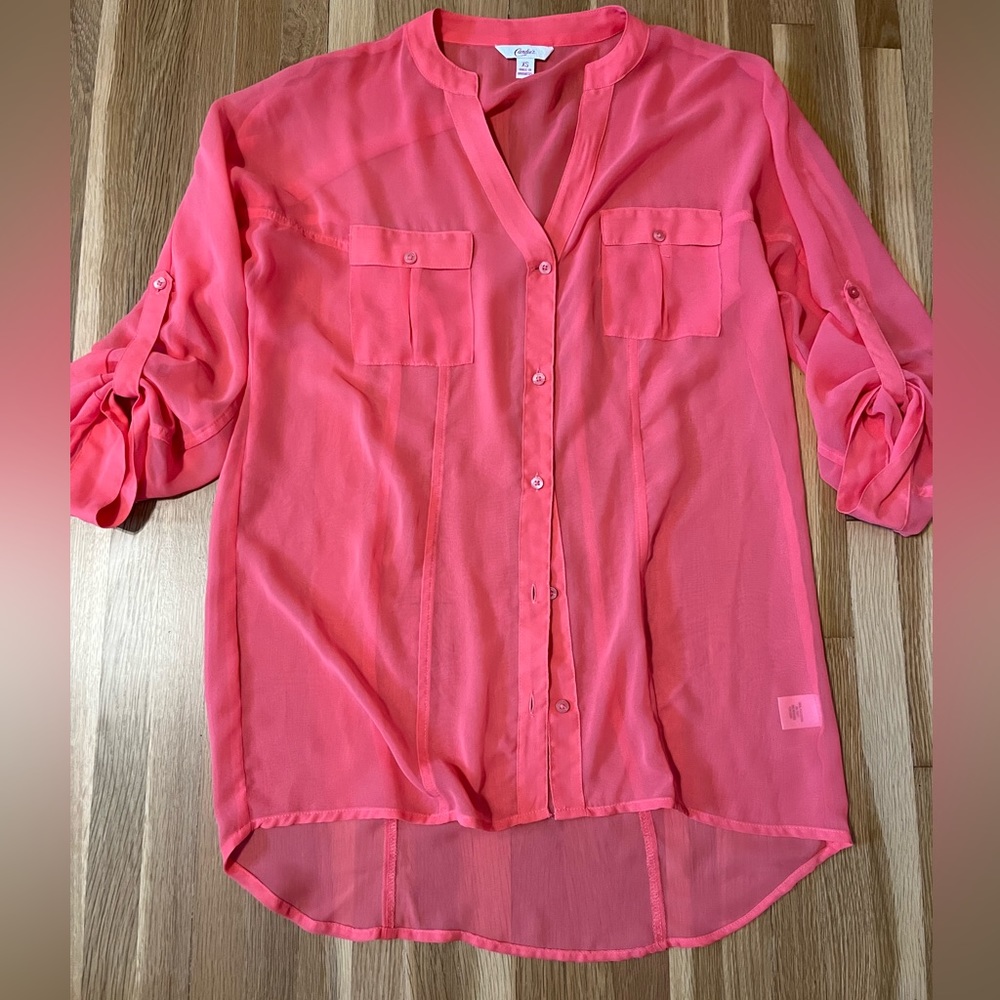 Women’s Lightweight Candie’s Blouse XS